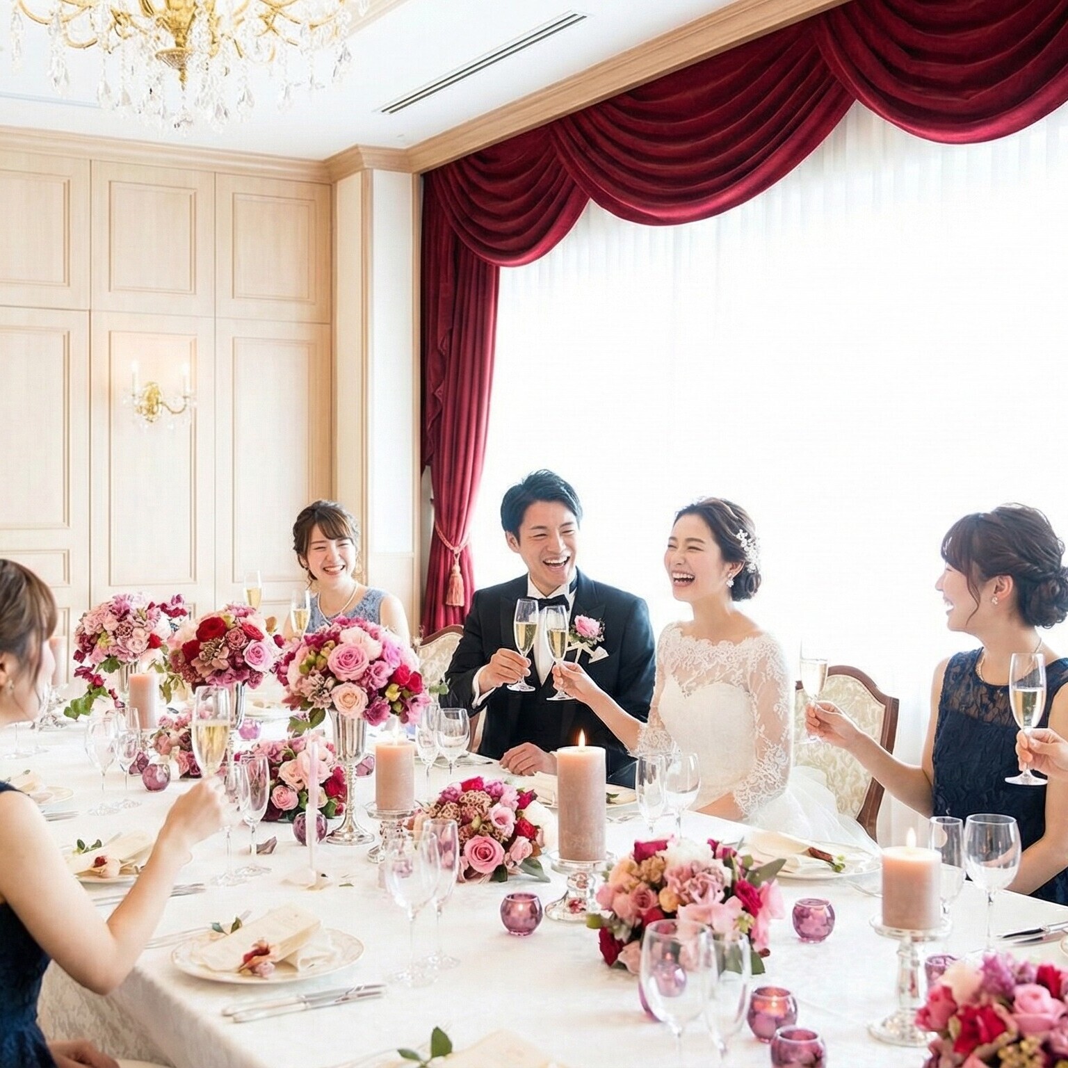 【少人数で叶えるアットホームW】安心見積×豪華試食×120万特典