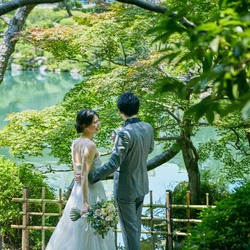 【100年の歴史庭園を一望＆散策】貸切邸宅でもてなす結婚式体験