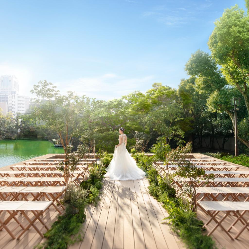 月１【6万ギフト×103万特典】自然光と緑の挙式体験×庭園一望×豪華4万円試食