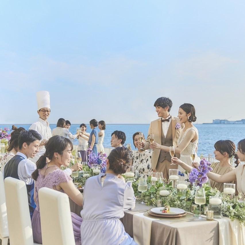 【少人数婚】2名～OK！上質空間×神戸絶景でおもてなし×試食