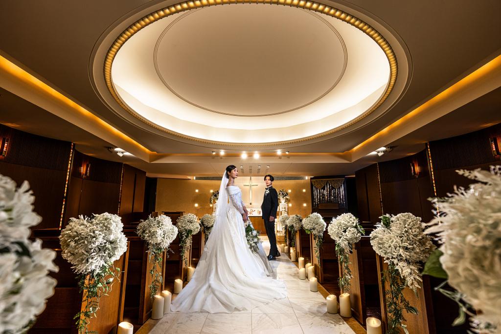 【駅直結で遠方ゲストも安心】家族の絆感じる温かな挙式◆豪華コース試食券付き