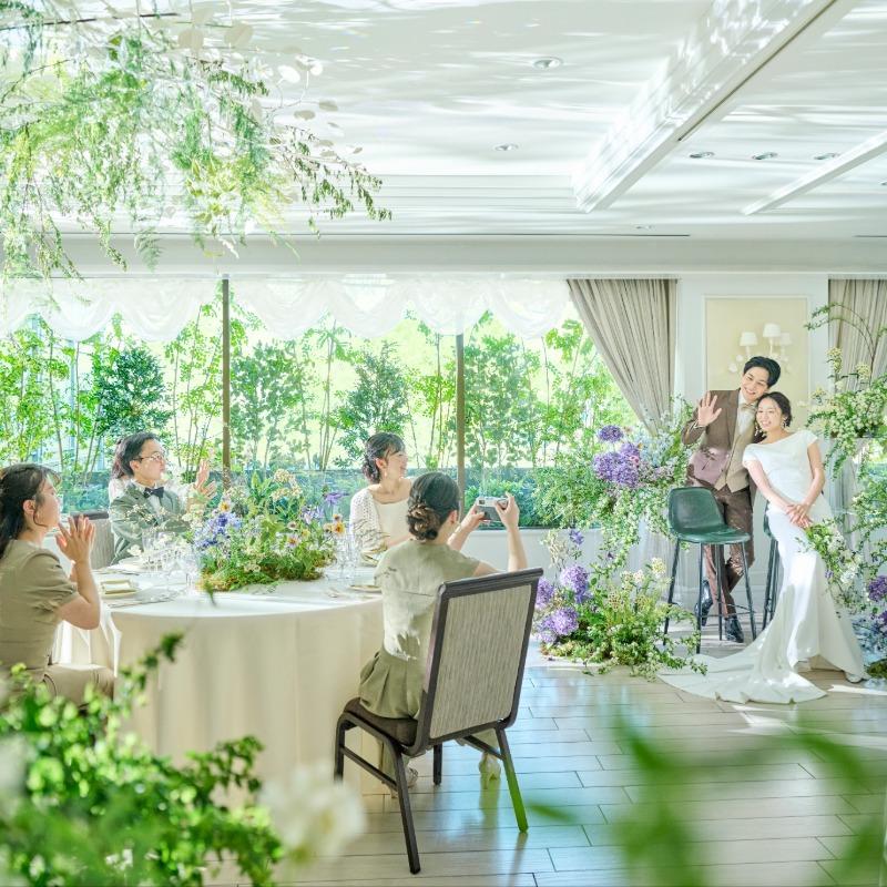 ［10名～プランあり］美食でもてなす少人数W・シンプル婚相談会