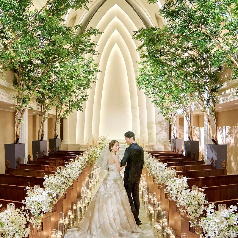 【リニューアル記念*160万特典】洗練チャペル体験×絶品4万試食