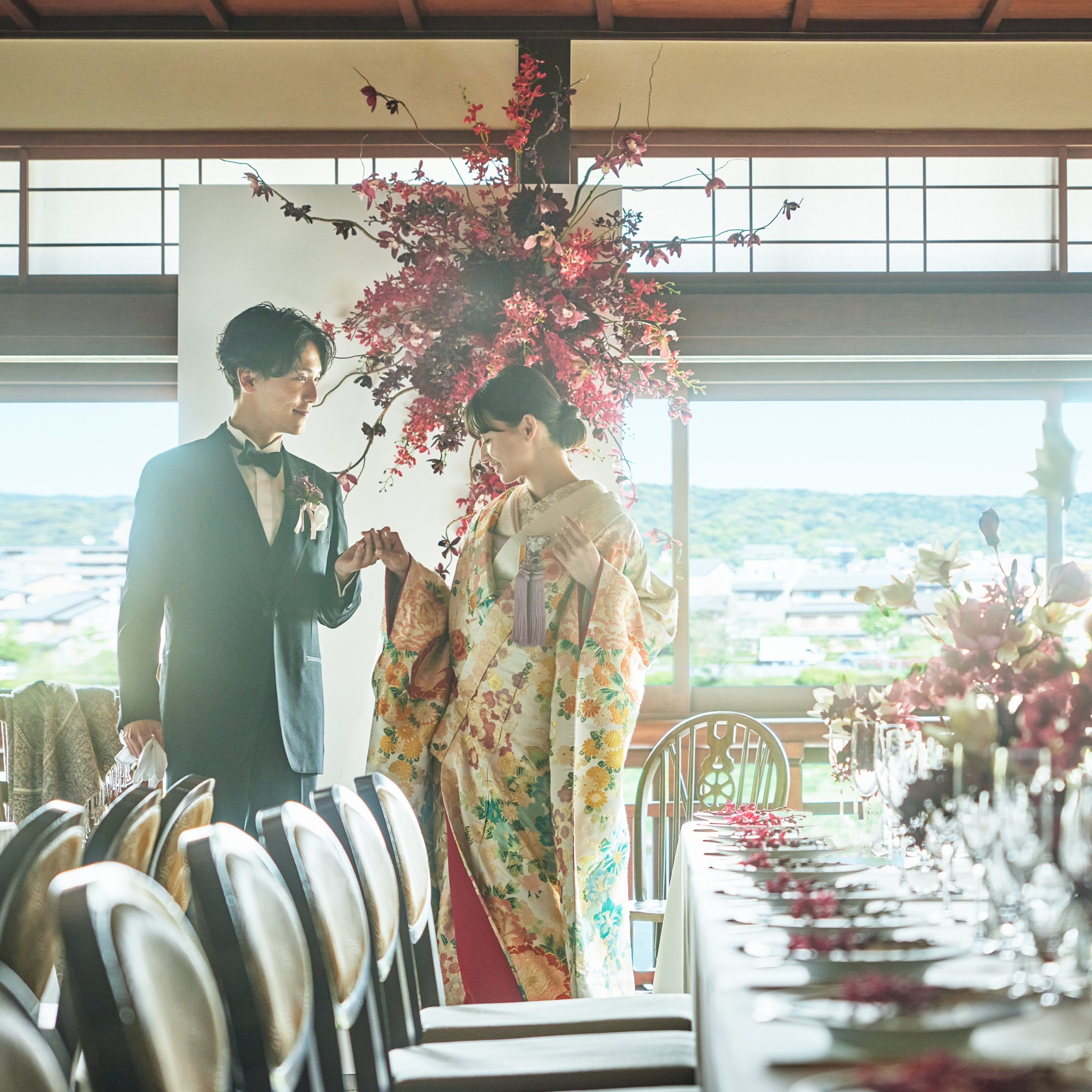 【20大特典BIG】黒毛和牛と甘鯛の2万円相当京フレンチ試食×文化財式場体験