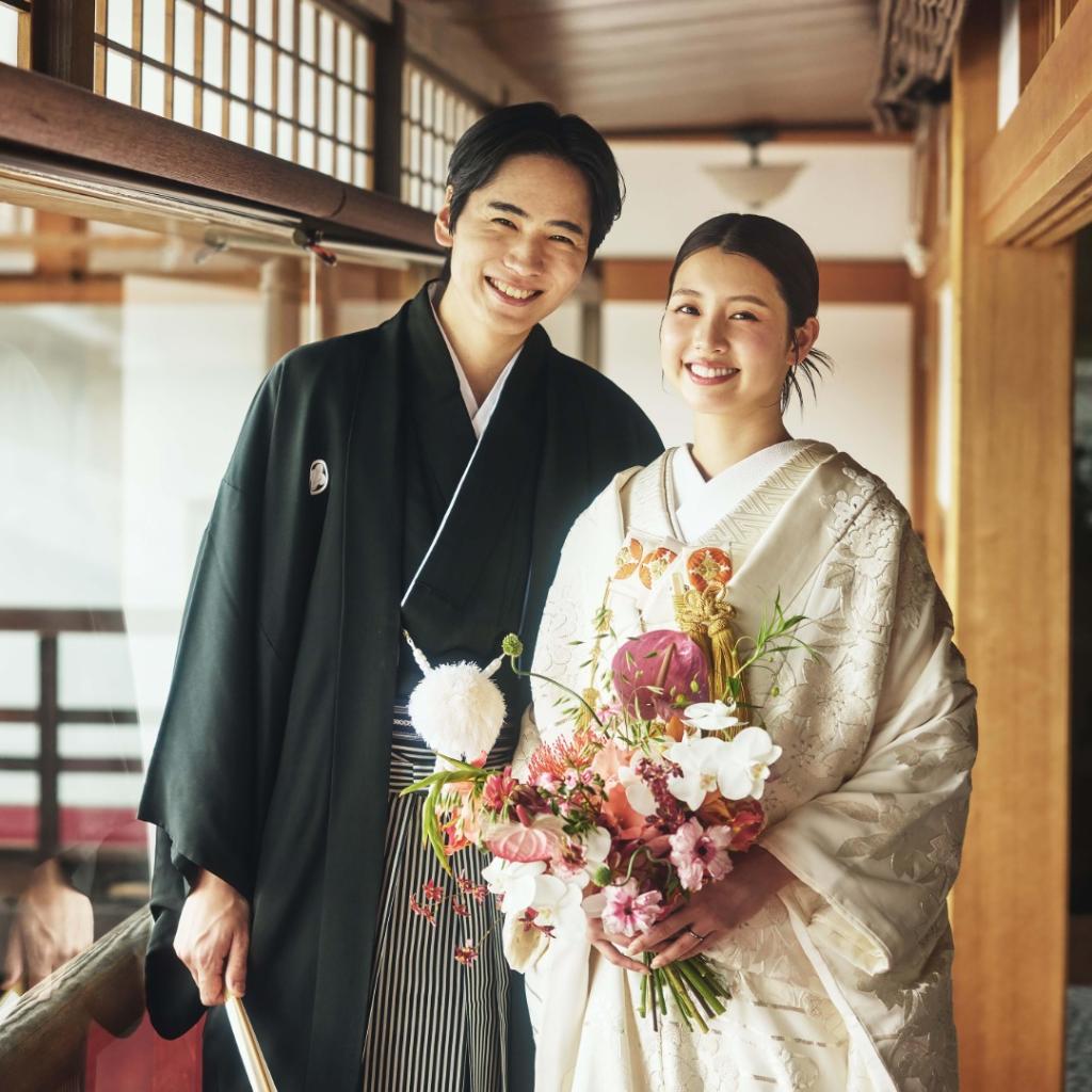 【八坂・下鴨など選べる京都の神社婚】挙式時間に合わせる中村楼1日1組貸切の宴
