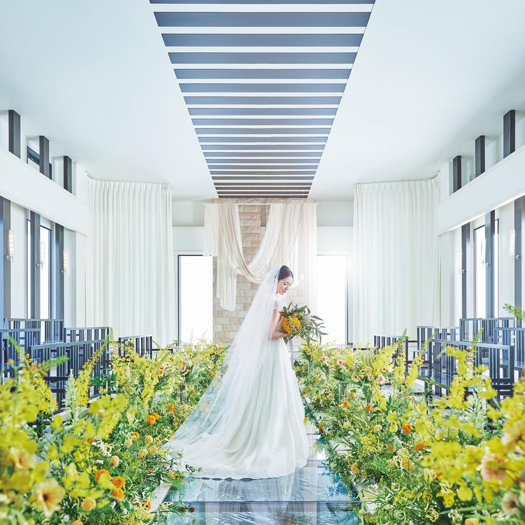 【水×光】選べる2つのチャペルで感動体験×ドレス見学で結婚式まるごと相談