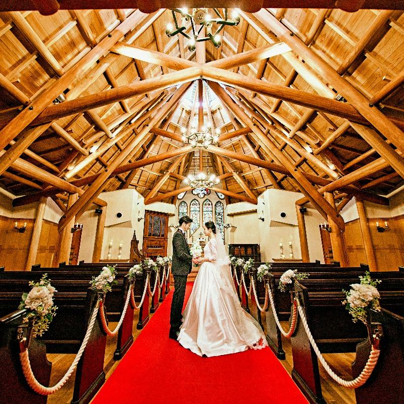 【挙式のみ】憧れのステンドグラスチャペルウェディングフェア