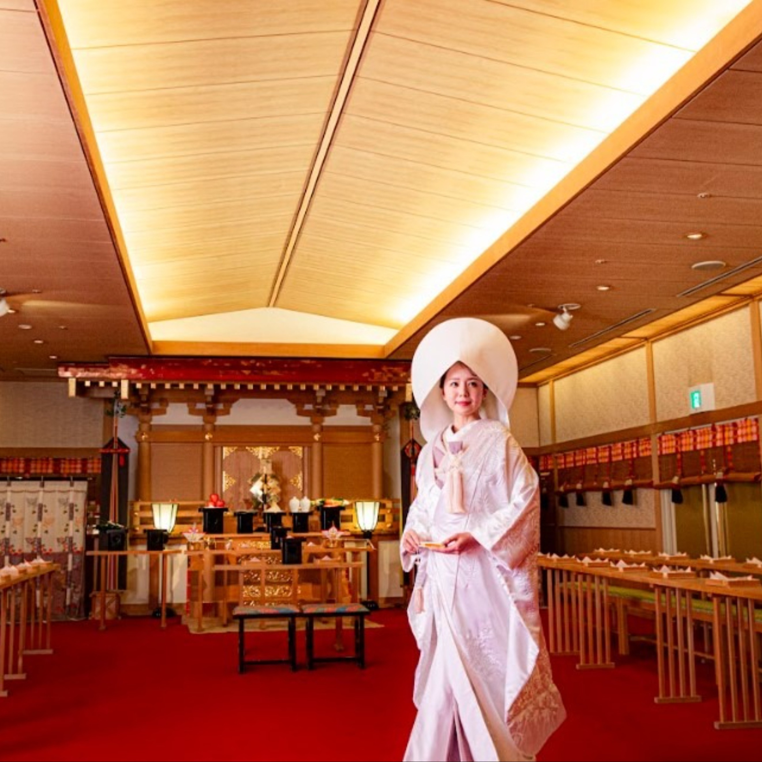 【和婚をお考えの方へ】本格的な神殿見学×和装試着×絶品試食