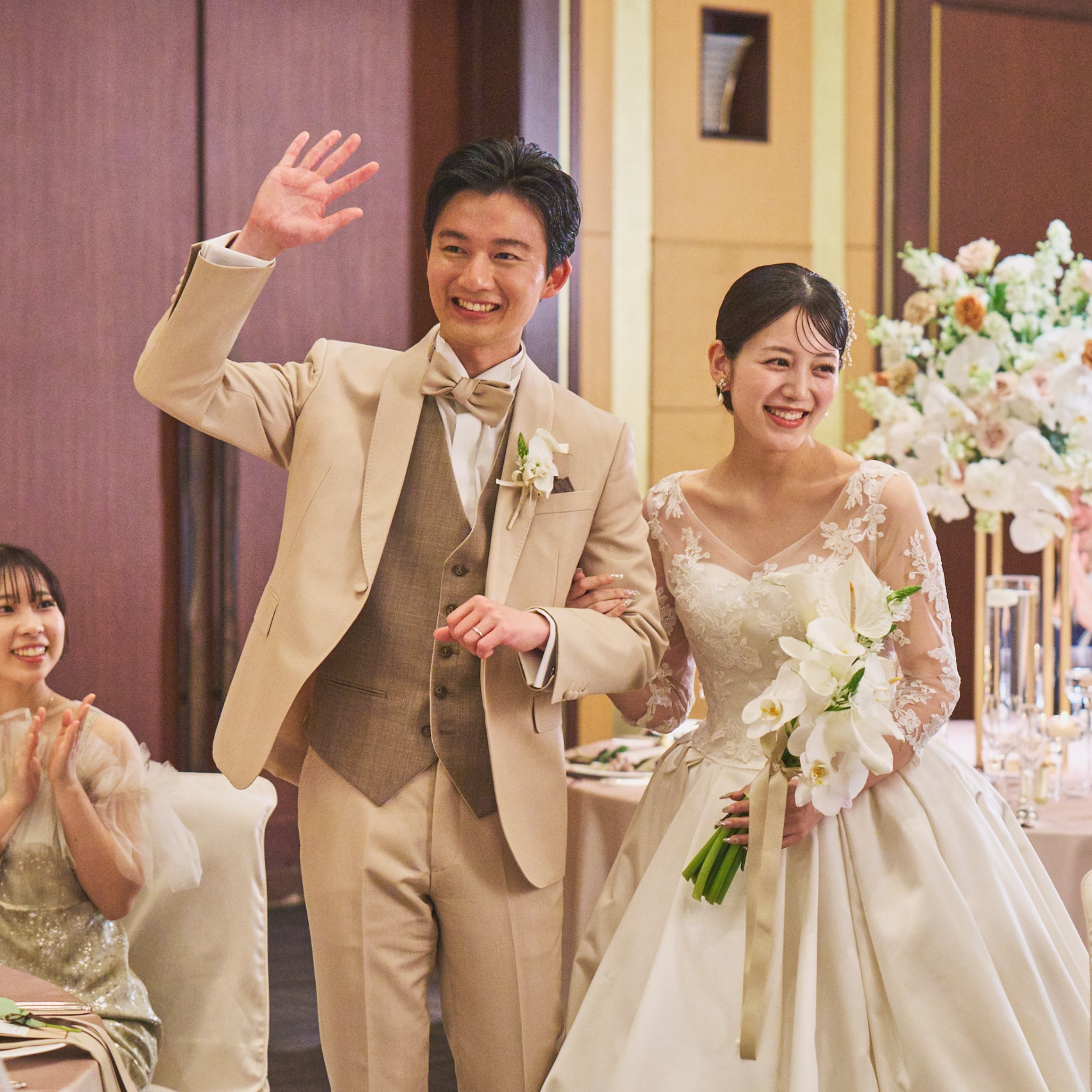 【おもてなしこだわり花嫁限定】結婚式本番料理３品試食付