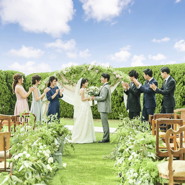 広島駅直結！*JRホテルで叶う*ガーデンチャペル♪試食×衣裳