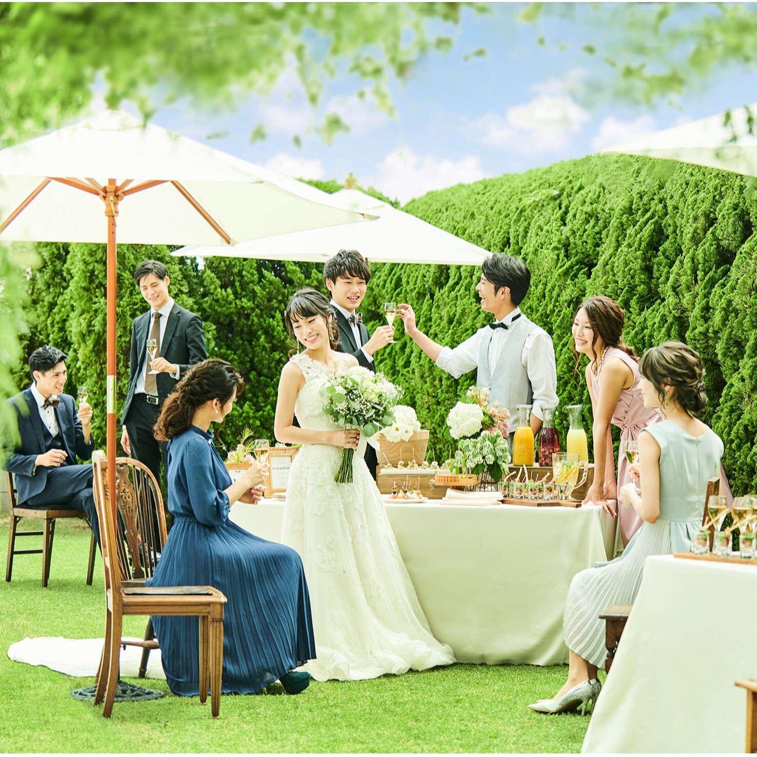 満足度◎とろける国産牛×瀬戸内食材堪能♪ホテル挙式ALL体験