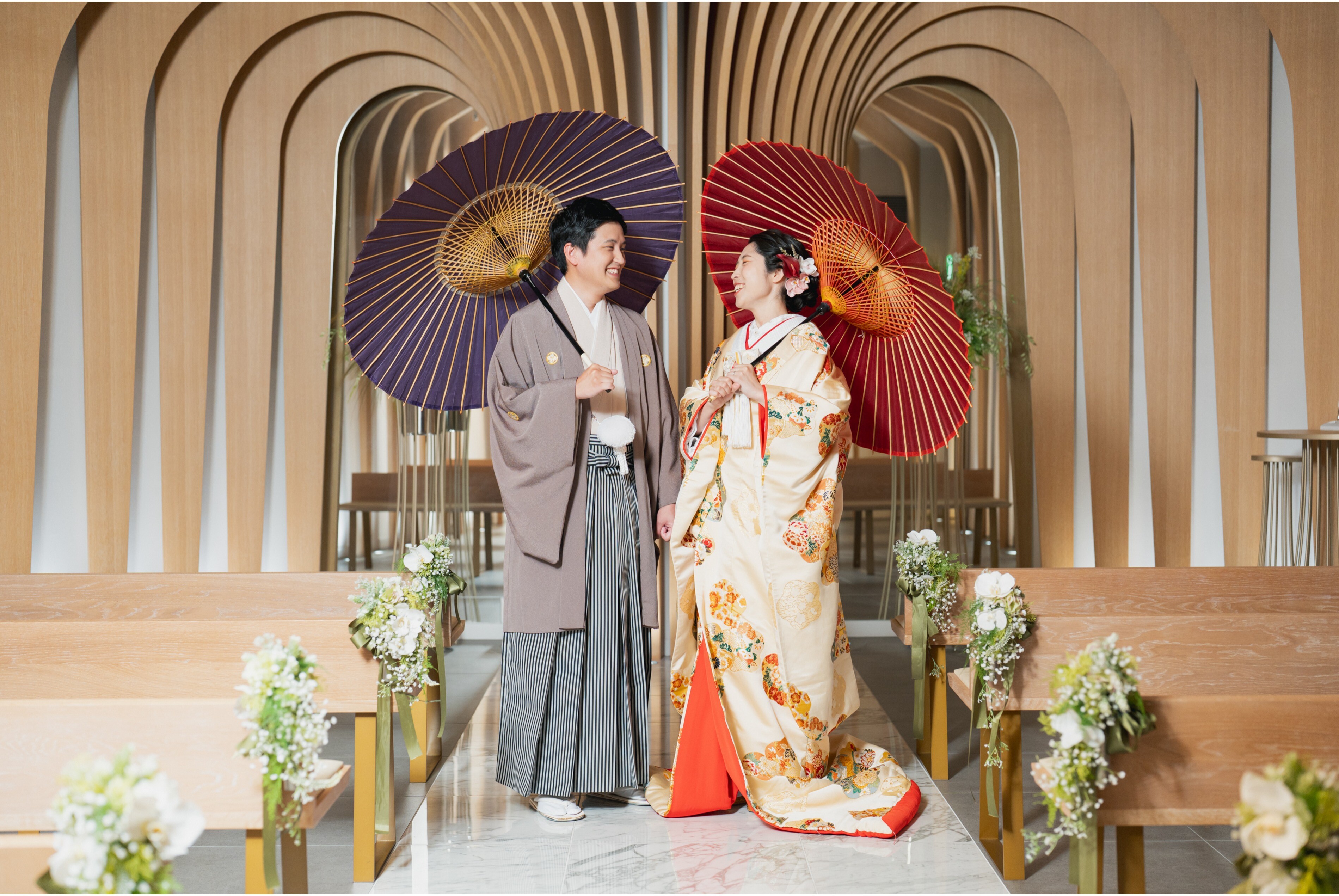 【和婚フェア｜挙式料半額特典】和装×チャペル婚が叶う。神社挙式も対象◎