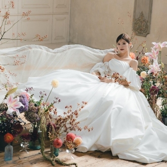 【写真婚】スナップデータ特典×ドレス試着×オリジナルスイーツ