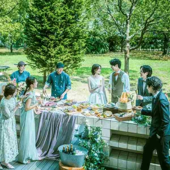 残2＼緑と光溢れる／寛ぎのガーデンW×1日1組貸切×贅沢試食