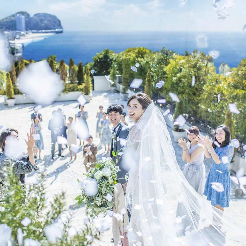 【愛媛で叶う憧れのリゾート婚】絶景オーシャンビュー貸切邸宅＆厳選国産牛コース試食