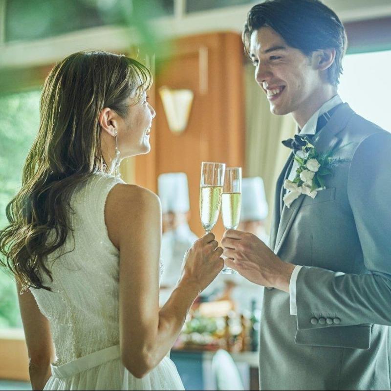 【6名～少人数婚】1カ月後より実施可能！＃家族婚#会食のみ＃カジュアルW相談会