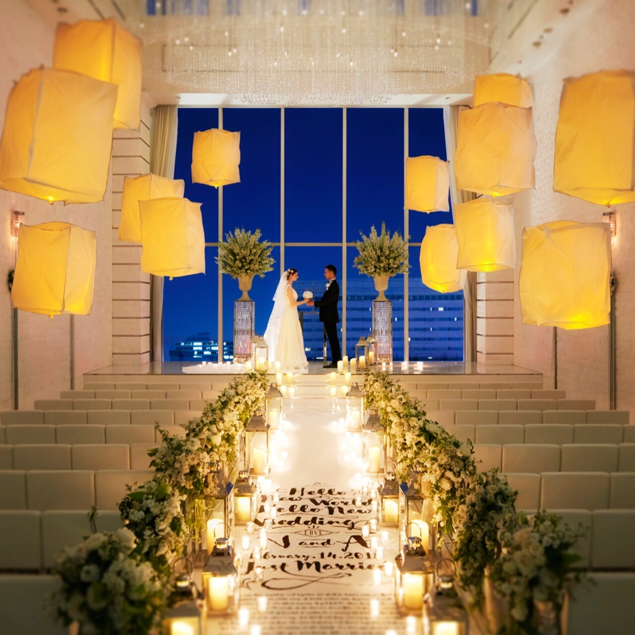 残▲【170万特典＆宿泊10万】天空チャペル×ALL花嫁体験＆豪華試食