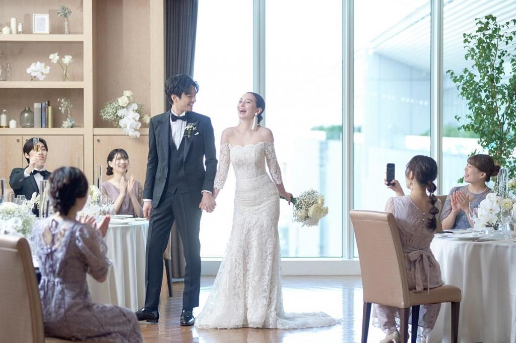 【口コミ★4.6獲得！】新郎新婦・ゲスト満足度も好評の式場へ