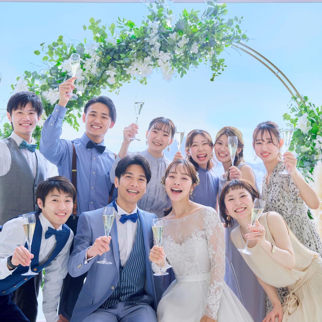 最大10万ギフト*豪華3万試食*海×山×空独占チャペル＆新作ドレス