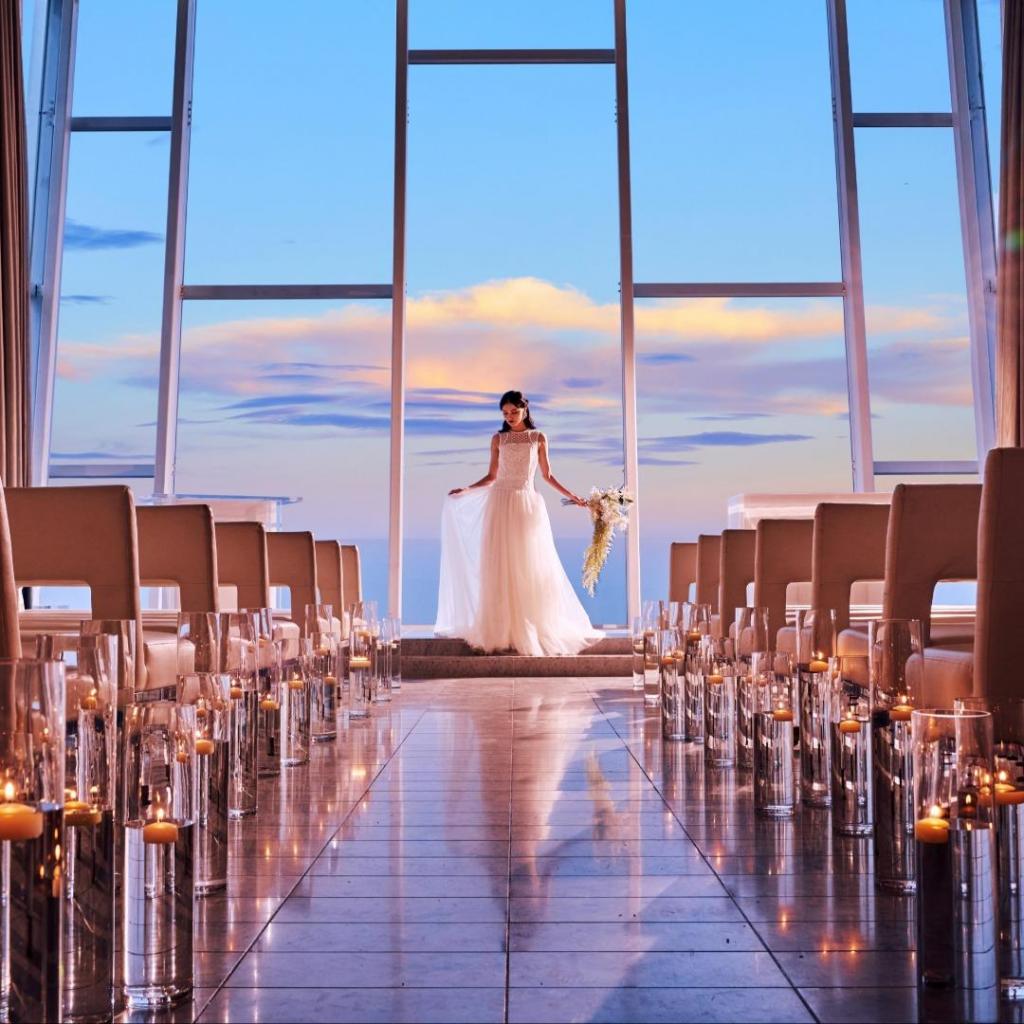 ハネムーン特典付★一軒家貸切！和牛コース試食＆チャペル体験