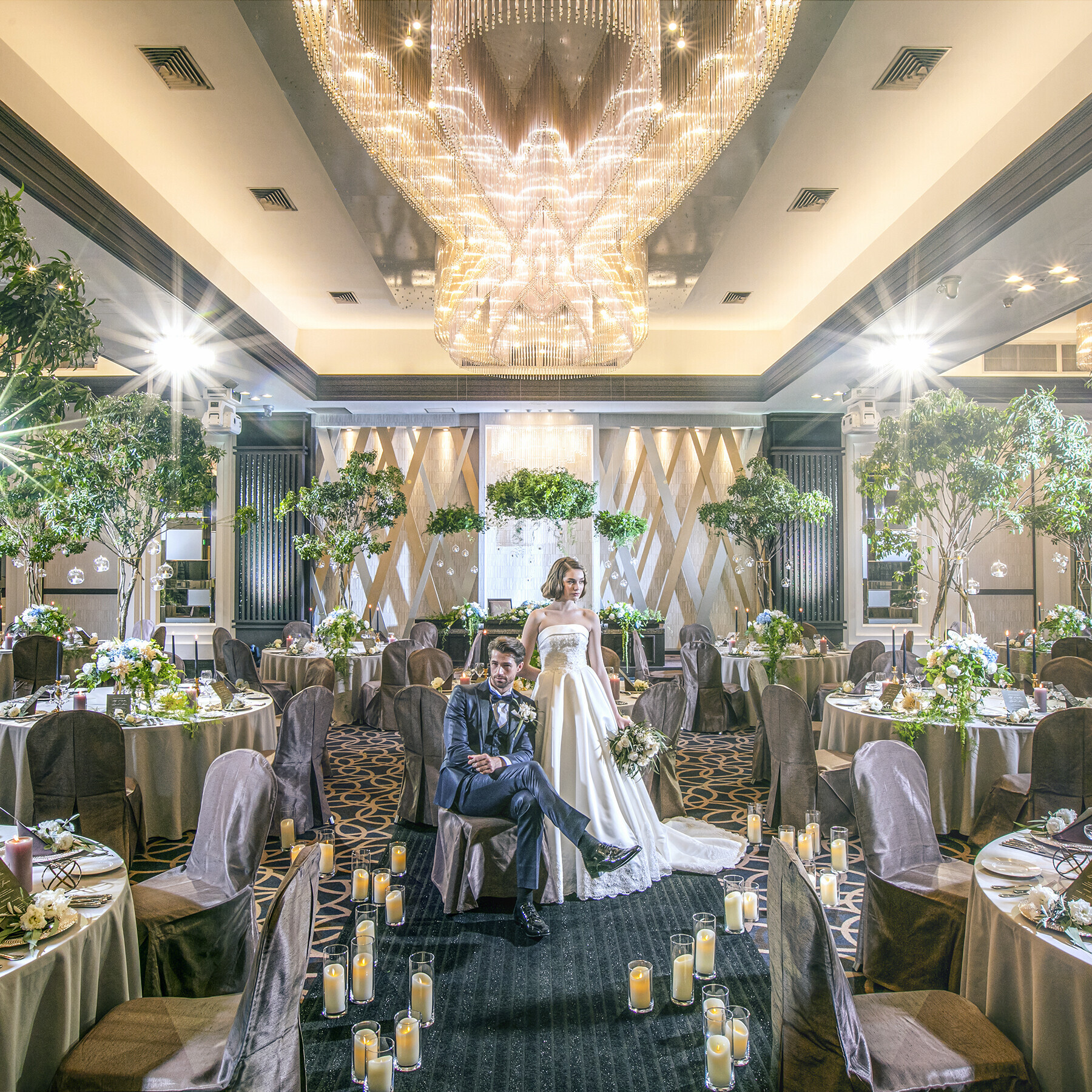 GWスペシャル初日☆本格大聖堂挙式0円×ドレスプレゼント*試食付