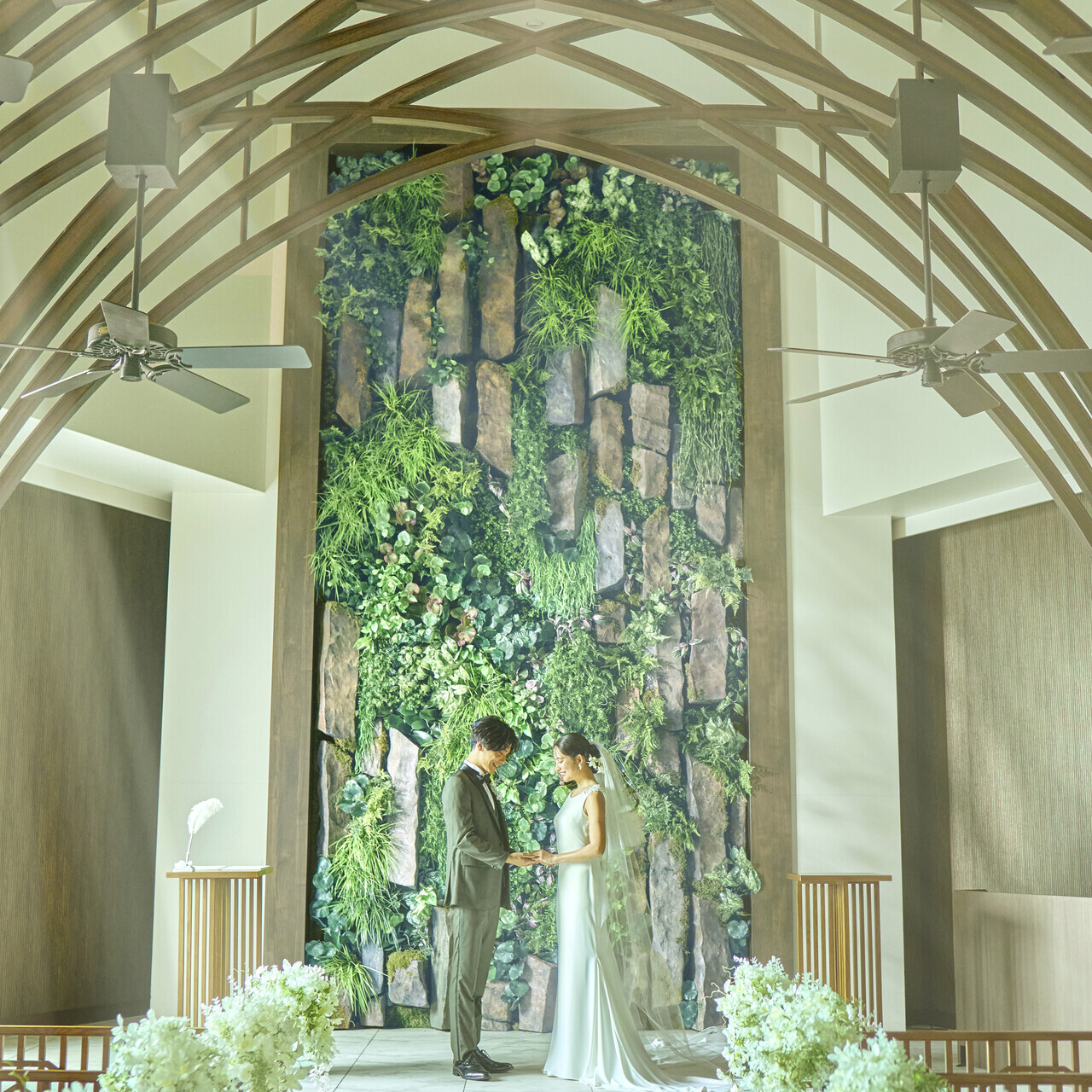 残1*GW初日＼最大２００万優待／緑チャペル×ビュッフェ体験*