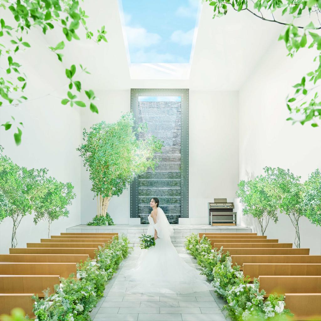 ＼挙式料0円*最大160万優待／光煌めく感動チャペル×豪華和牛試食